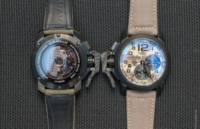 Новую версию часов Chronofighter Black Arrow представляет Graham